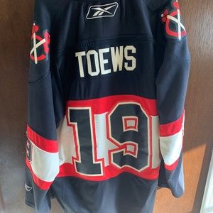 Vintage Blackhawks Jersey, Toews XL